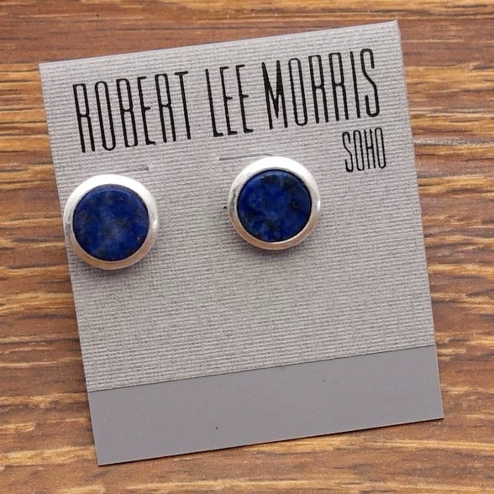 Robert Lee Morris Soho Lapis Earrings